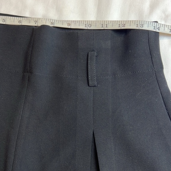 BCBGMAXAZRIA high waist, wide leg office pants Black SZ M - Picture 9 of 12